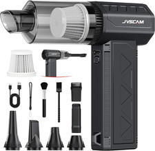 JVSCAM F30 Compressed Air Duster&Vacuum Cleaner,3-In-1 150000RPM Air Blower picture