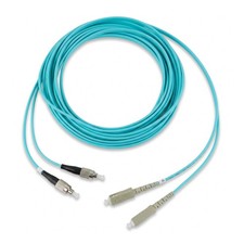 Fiber Optic Cable Patch Cord SC to FC Duplex Multimode 10G OM3  1m-40m picture