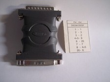 DB25 Serial Null Modem Adapter - DB25 Male/Female picture