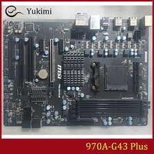 FOR MSI 970A-G43 Plus DDR3*4 32GB AM3 AMD ATX Ｍotherboard Test OK picture