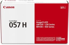 Canon Genuine 057 Black Toner Cartridge High Capacity Compatible with LBP220 picture