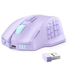 UtechSmart Venus Pro Wireless MMO Gaming Mouse, 16,000 DPI Optical Sensor, Wired picture