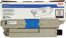 Genuine OEM Black Toner Cartridge Oki C330Dn C530Dn C531Dn MC361 MFP Mc362W MFP picture