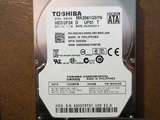 Toshiba MK2561GSYN (HDD2F24 D UF01 T) FW:MH000D 250gb 2.5