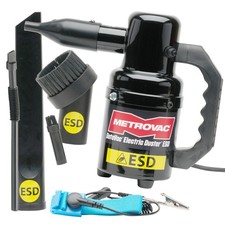 MetroVac DataVac ED-500-ESD Electric Air Duster | Black - Single Speed picture