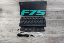 Aula F75 Black Contour 3-in-1 Hot-Swappable RGB Gasket Mechanical Keyboard picture