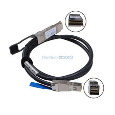 External SAS Cable QSFP SFF-8436 to SFF-8644 Hybrid HD Mini SAS Cable 3.3ft picture