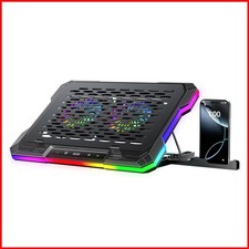 ChillCore K6 RGB 2 Detachable Fans Gaming Laptop Cooling Pad 15.6-19.3