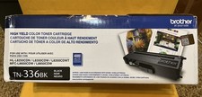 Brother TN-336BK Black High Yield Genuine Toner Cartridge New Open Box picture