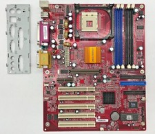 ECS Elitegroup P4S5A/DX REV:5.1A DDR1 - ATX - Socket 478 - with /O Shield #M2297 picture
