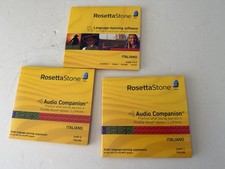 Rosetta Stone Italiano Audio Companion Version 3 Level 1 2 (Total: 11 Discs) picture