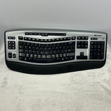 Microsoft Wireless Laser Keyboard 6000 v2.0 Model 1074 Ergonomic No Receiver picture