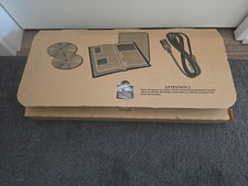 Vintage Gateway PC USB Keyboard Model SK-9921 w/ accessories picture
