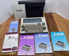 Vintage NEC PC-8201A Working PC 1983 Manuals & Case Tested/Works Clean picture