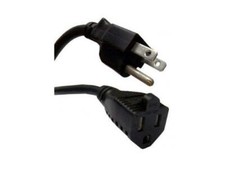25FT Power Extension Cord Indoor & Outdoor AC Power NEMA IEC picture