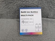 EP T250BK, Blank Ink Refills, 2x 130ml Bottles, New, 2 Pack picture