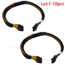 Lot Dell R750 R750XS R7525 12 Pin to 12+4pin GPU Power Cable F8NXW 0F8NXW 40cm picture