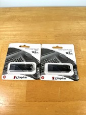 Two(2) Kingston DataTraveler Exodia Onyx Flash Drives 3.2 USB  128GB Memory picture