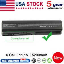 DV4 DV5 DV6 Battery For HP Pavilion CQ60 CQ61 484170-001 497694-001 HSTNN-LB72 picture