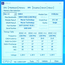 MTA8ATF1G64AZ-2G3E1 - 8GB DDR4 PC4-2400T 19200MHz 288-Pin Desktop Memory RAM picture