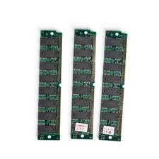 Lot of 3 Vintage NEC 8MB 72-Pin SIMM RAM Memory 424400-60 24MB Total picture