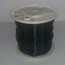 CommScope 1,000' Spool Cat5e Black Outdoor Direct Burial UV Flooded 350Mhz 5NF4 picture