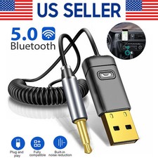 Wireless USB Bluetooth 5.0 Audio Transmitter Receiver Adapter For PC TV Car LOT picture