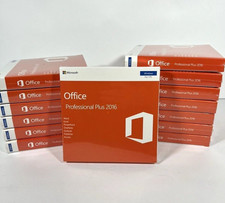 Microsoft Office Professional Plus 2016 (For 5PCs Verified) DVD Sealed Lifetime picture