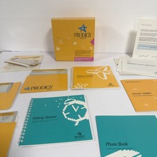Vintage Prodigy Start Up Kit PC Computer Software IBM Tandy Retro Memorabilia picture