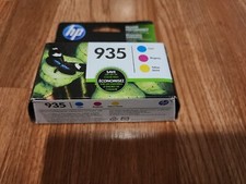 HP 935  Tri- Pack Cyan Magenta Yellow N9H65FN#140 InkJet Cartridges-12/2019 picture