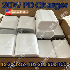 Wholesale Bulk For iPhone iPad 20W USB C Type C Power Adapter Fast Charger Block picture