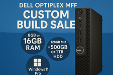 Custom Build Micro Desktop PC - Dell Intel i5 - i7 | 16GB | HD & SSD 1TB- Win 11 picture