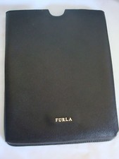 WOMENS AUTH 100% FURLA IPAD2 SLEEVE CASE STORAGE NEW BLACK  picture