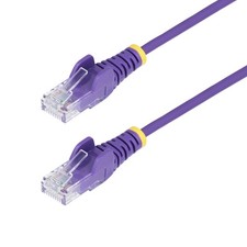 StarTech 10ft Purple Slim CAT6 Ethernet Cable (n6pat10pls) picture