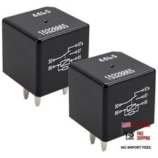 Relay 15328865 (Pack of 2) – 40A 12V 5-Pin SPDT Automotive Relay for Chevy, picture