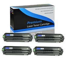 4PK Black CLT-K504S 504S Toner for Samsung Xpress SL-C1810W SL-C1860FW Pritner picture