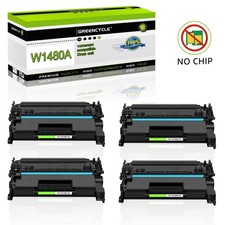 4*No Chip W1480A Toner Fits for HP148A LaserJet Pro 4001n 4001dn MFP 4101fdw picture