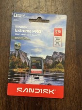 SanDisk Extreme Pro 512GB SDXC UHS-I V30 U3 National Park Edition 250MB/s NEW picture