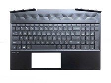 New/Orig HP Pavilion Gaming 15-DK TPN-C141 Palmrest Bezel US White-BL L57594-001 picture