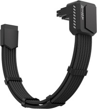 EZDIY-FAB Shield PCIE 5.1 GPU Extension Cable with 90 Degree 12V-2x6 Angle Adapt picture