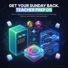 AI Teacher Productivity OS - Lesson Plans, Grading Rubrics, Email System picture