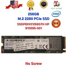 Intel NVMe 256GB M.2 2280 PCIe SSD SSDPEKKF256G7H HP OEM | 910595-001 picture