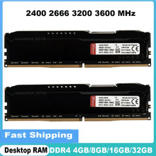 DDR4 4GB/8GB/16GB/32GB 2400 2666 3200 3600 MHz Desktop RAM Memory DIMM lot picture