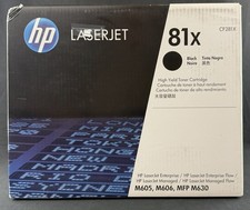HP LaserJet 81X High Yield Black Toner Cartridge CF281X forM605 M606 MFP M630 #2 picture