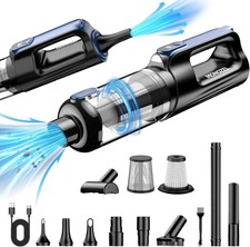 MONOZEL Car Vacuum Portable Cordless, 18000Pa 2 in 1 Vacuum Cleaner&Air Duster, picture