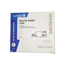 Sawgrass SubliJet UHD Sublimation Ink Cartridge SG500 SG1000 Cyan EXPIRED 2025 picture