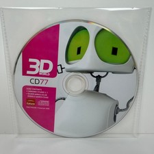 3D World Magazine CD 77 - Carrara Studio 2.1 Software & 3D Models Vintage picture
