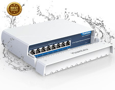 8-Port Poe Switch Gigabit- Waterproof Outdoor Ethernet Unmanaged Network Switch picture