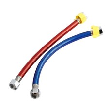 Effortless Installation 2 Pack Flexible Stainless Steel Water Connectors picture