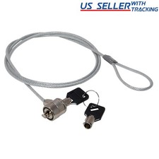 Lot 5 - Laptop Notebook Security Chain Cable with Key Lock picture